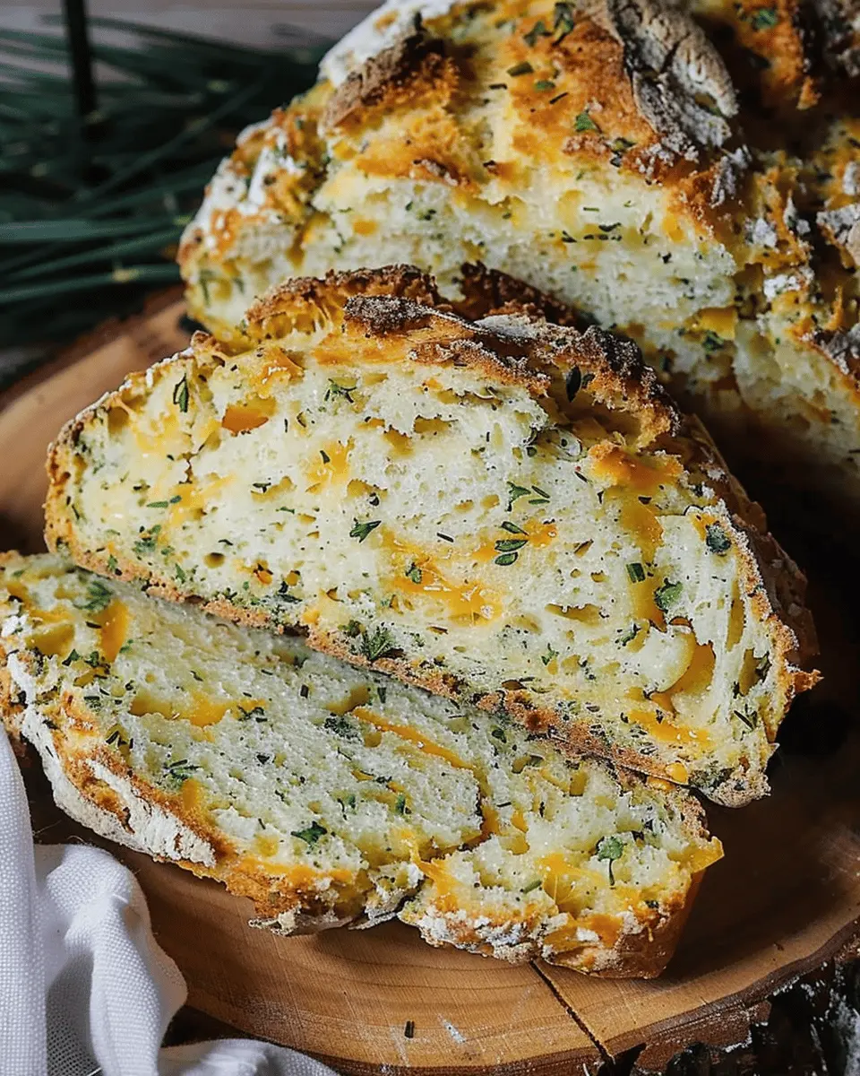 Cheddar and Herb Soda Bread