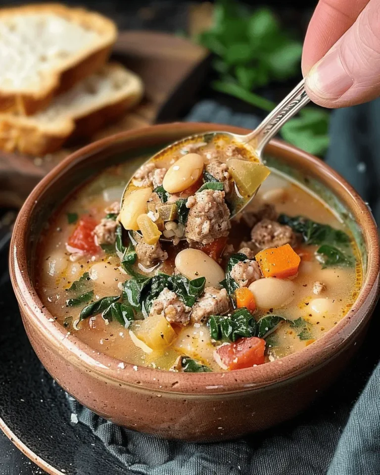 Italian Sausage and White Bean Soup