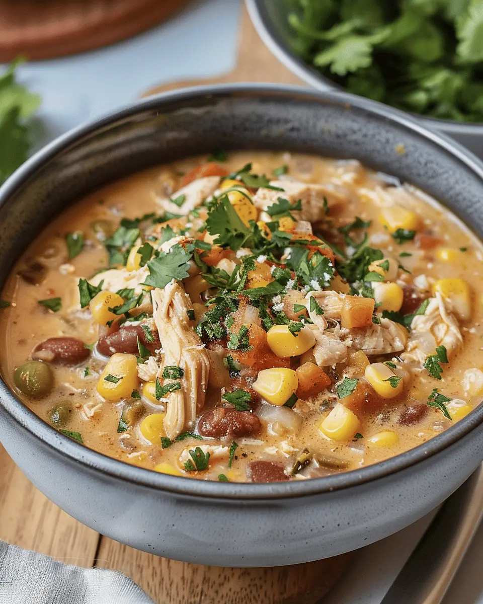 Mexican Street Corn White Chicken Chili