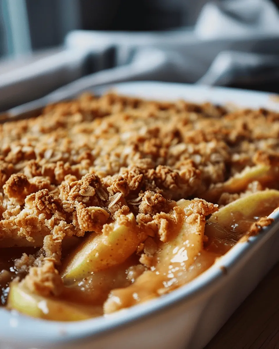 Pioneer Woman Apple Crisp