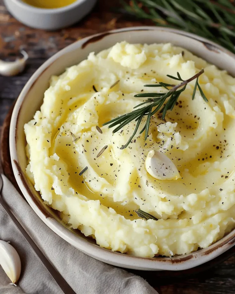 Rosemary Garlic Mashed Potatoes