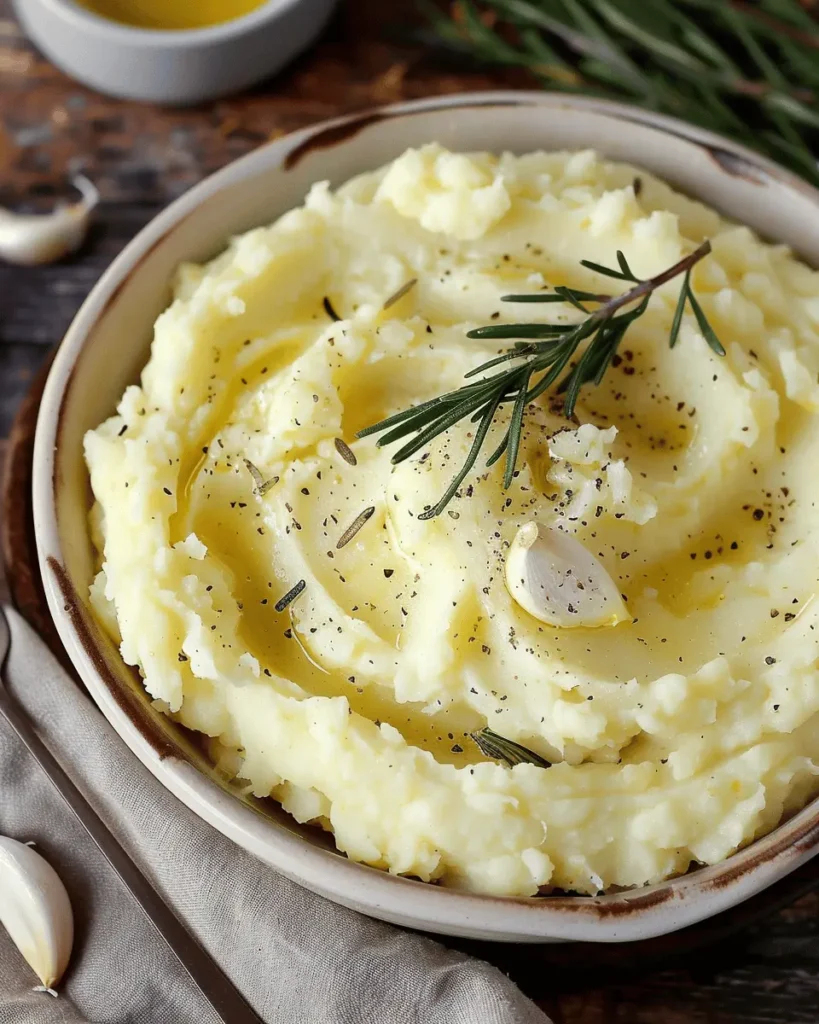Rosemary Garlic Mashed Potatoes