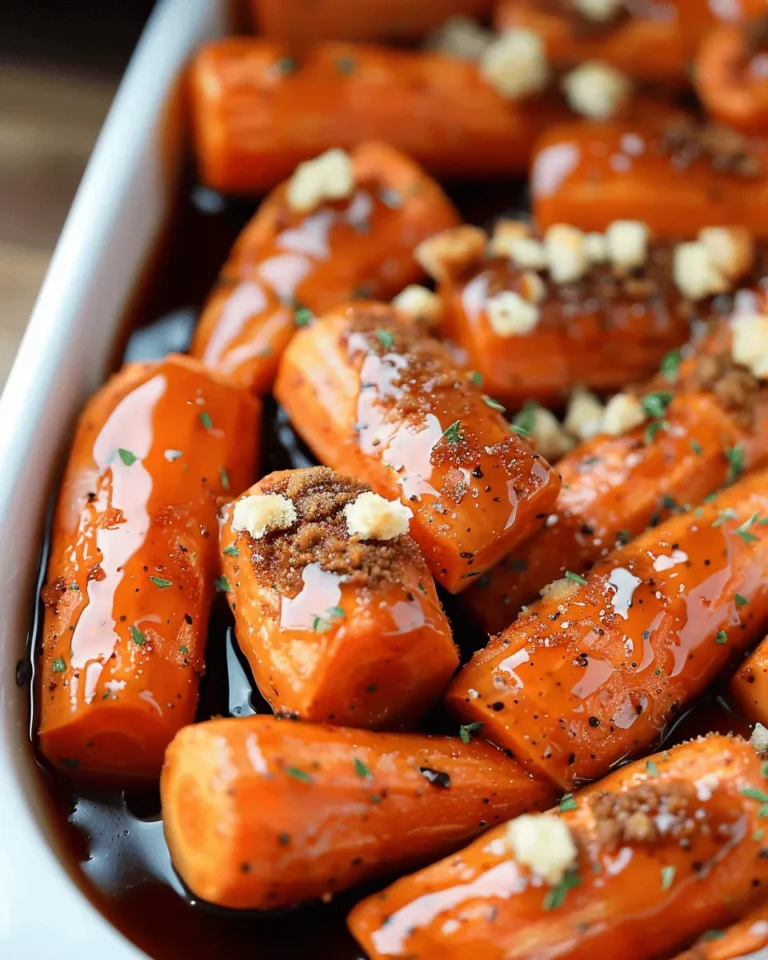Slow Cooker Maple & Brown Sugar Glazed Carrot