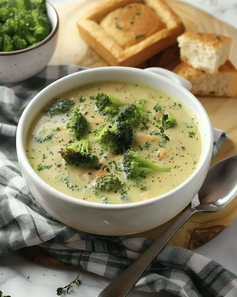 Smoked Gouda Broccoli Soup