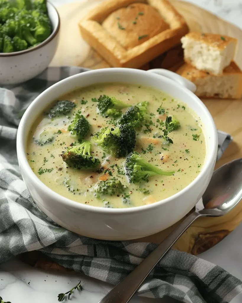 Smoked Gouda Broccoli Soup