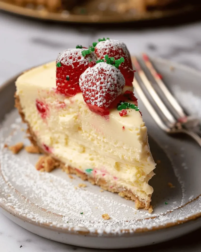 Sugar Cookie Cheesecake