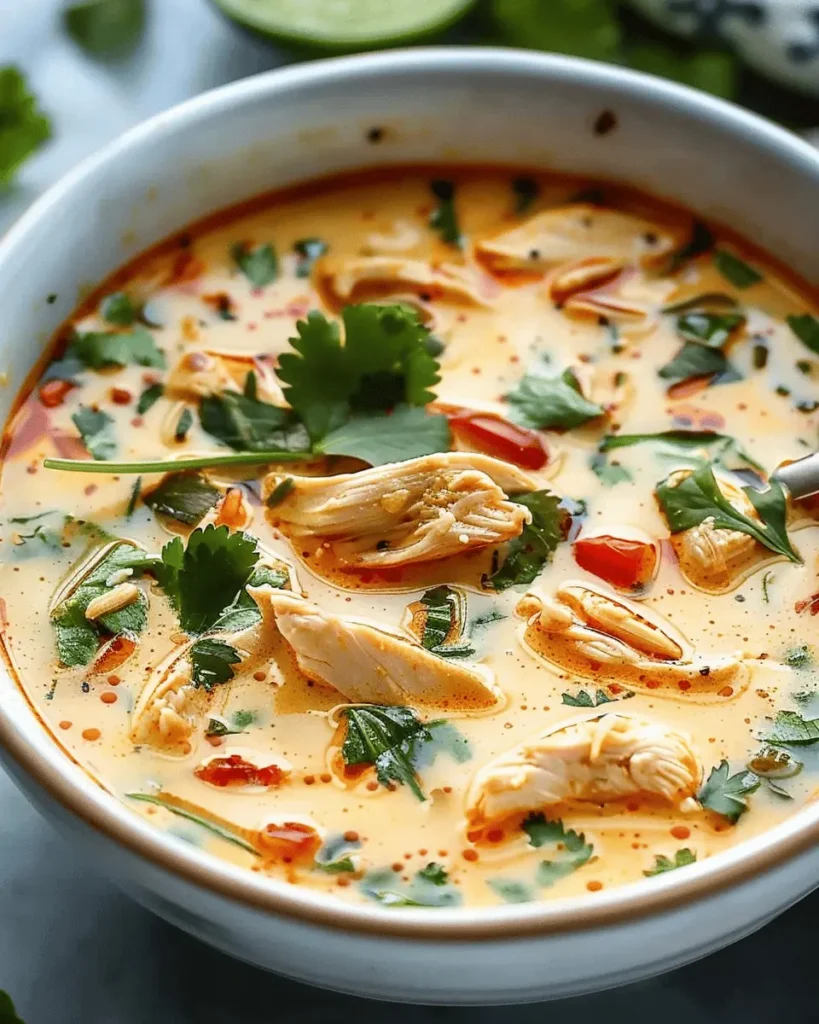 Thai Coconut Chicken Soup