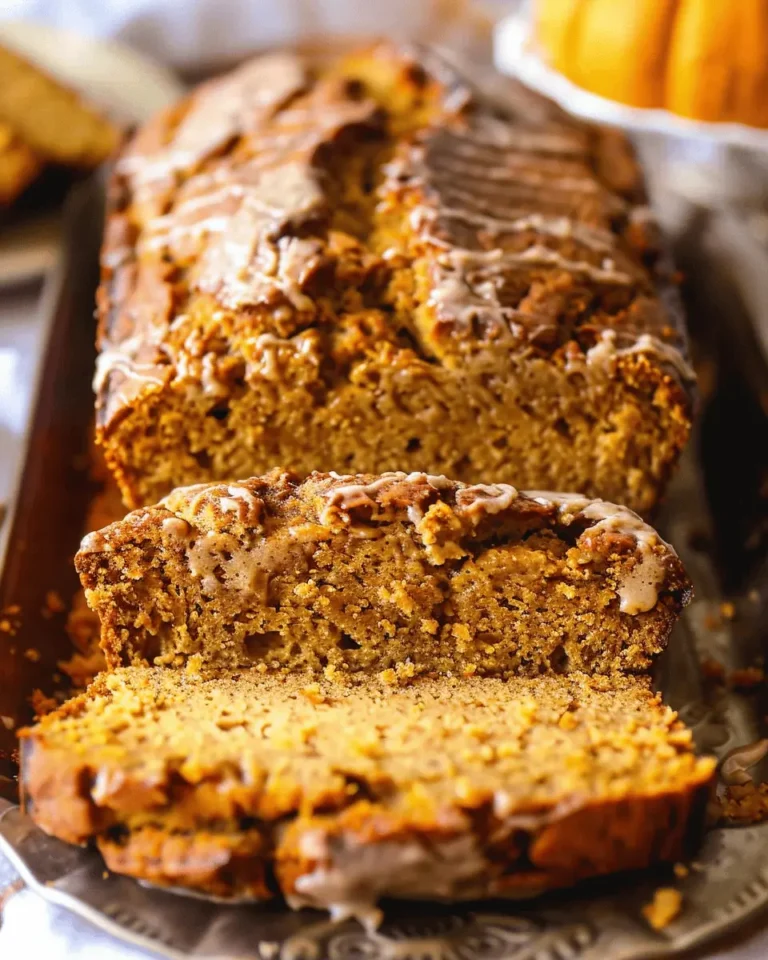 Vanilla Pudding Pumpkin Bread