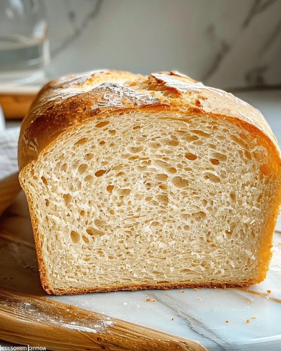 Easy Sourdough Sandwich Bread