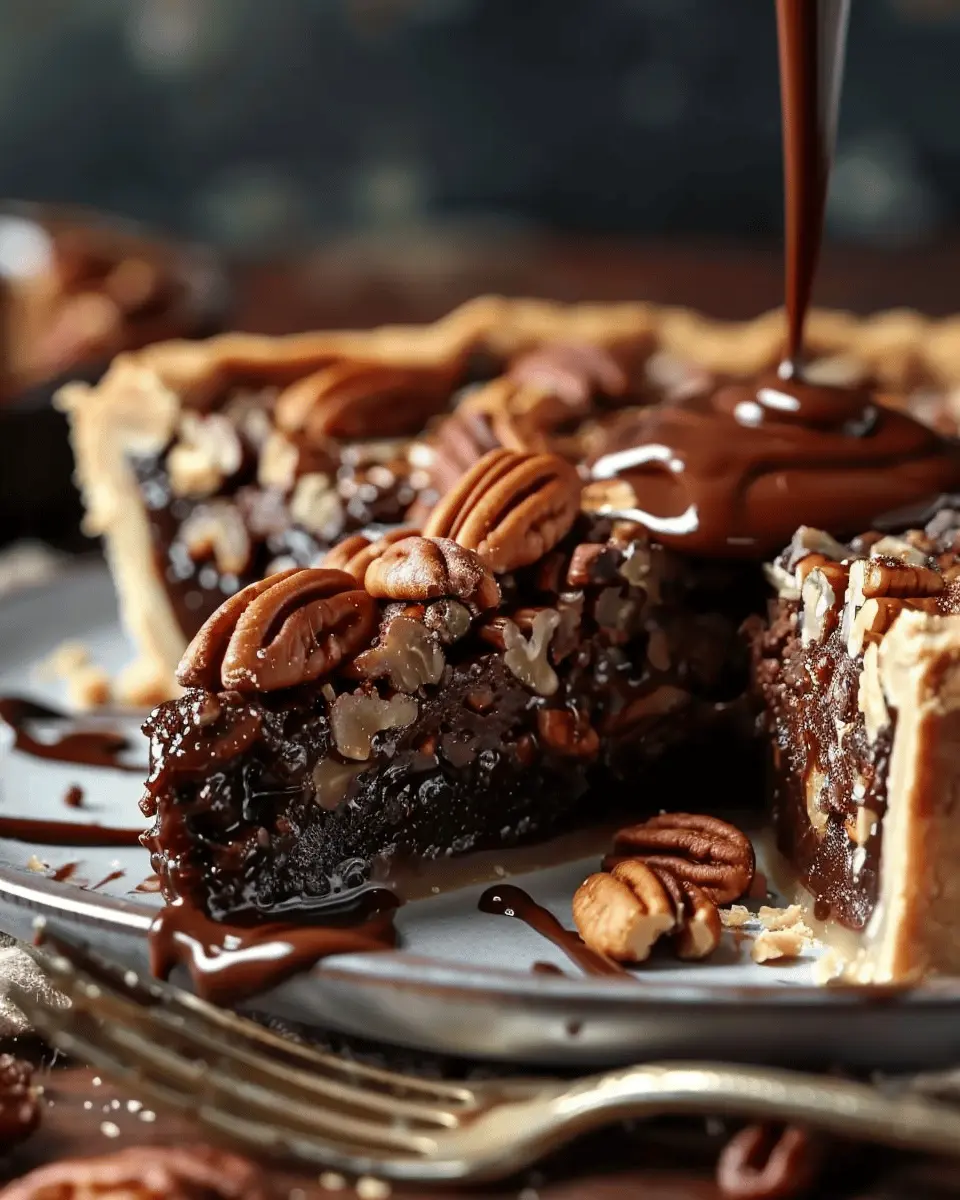 Texas Chocolate Pecan Pie