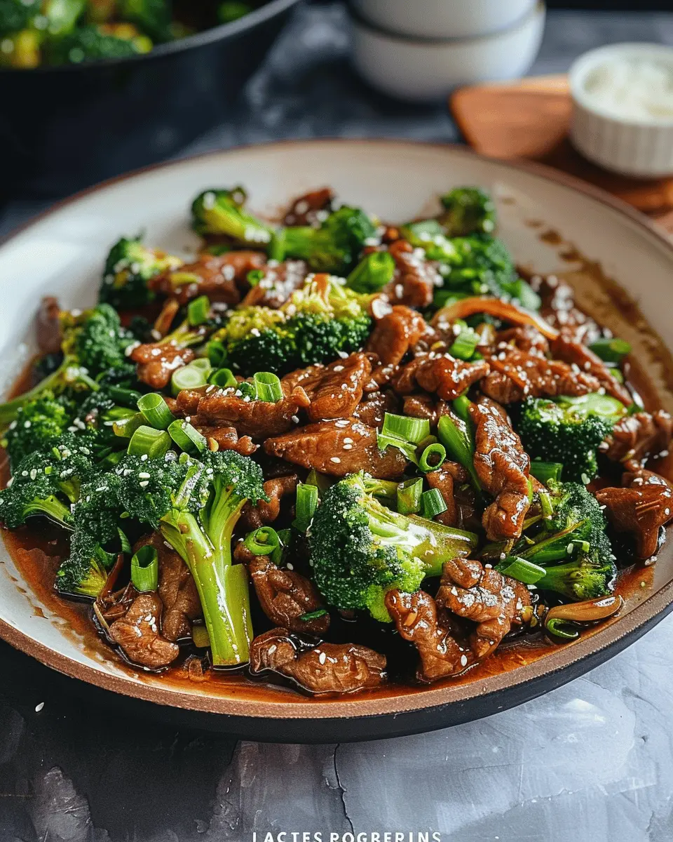 Chinese Beef and Broccoli