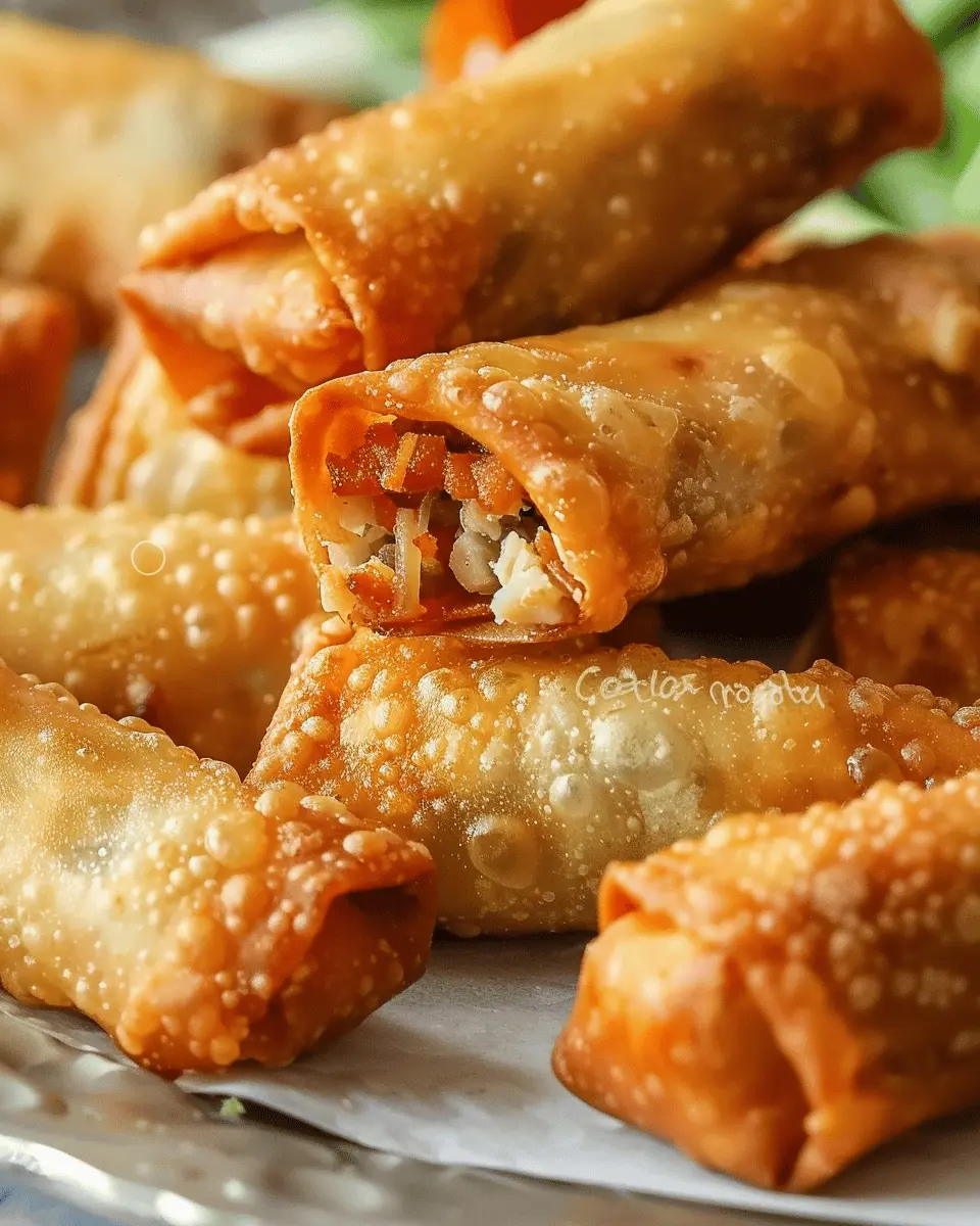 Crispy Golden Brown Egg Rolls