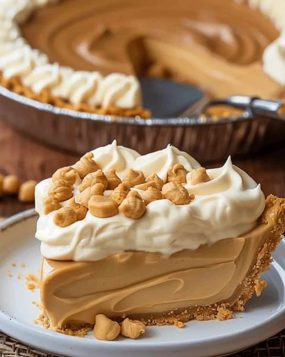 Amish Peanut Butter Cream Pie