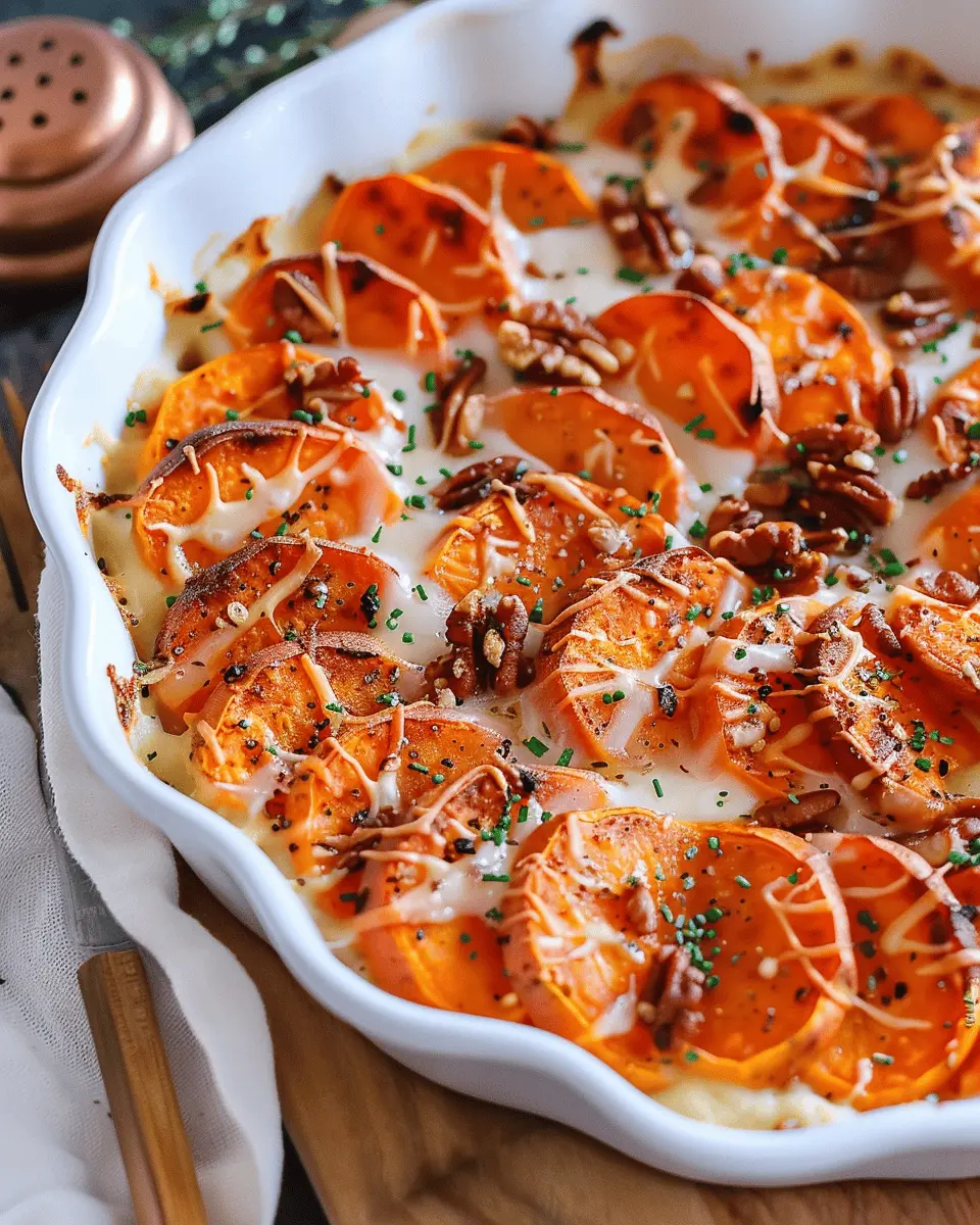 Scalloped Sweet Potatoes