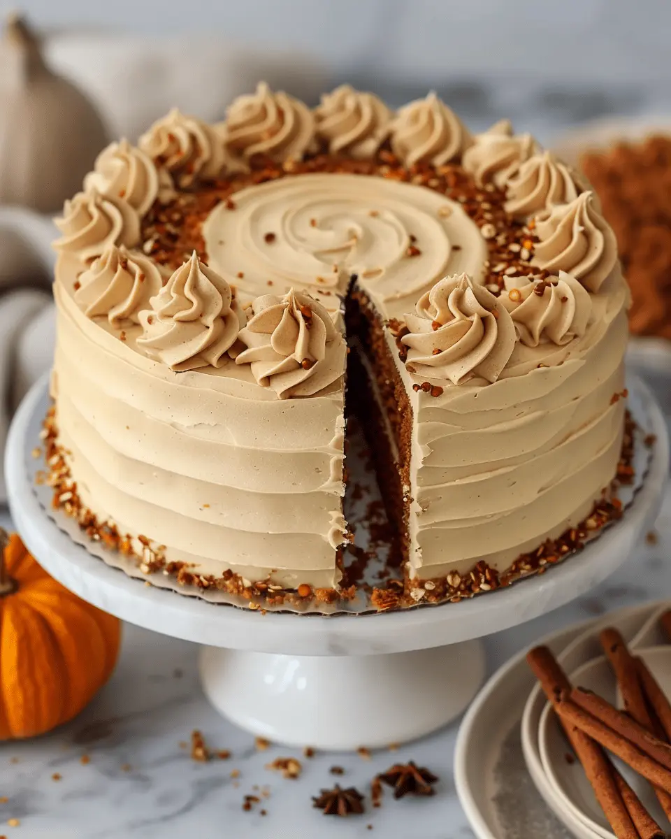 Vegan Pumpkin Spice Cake