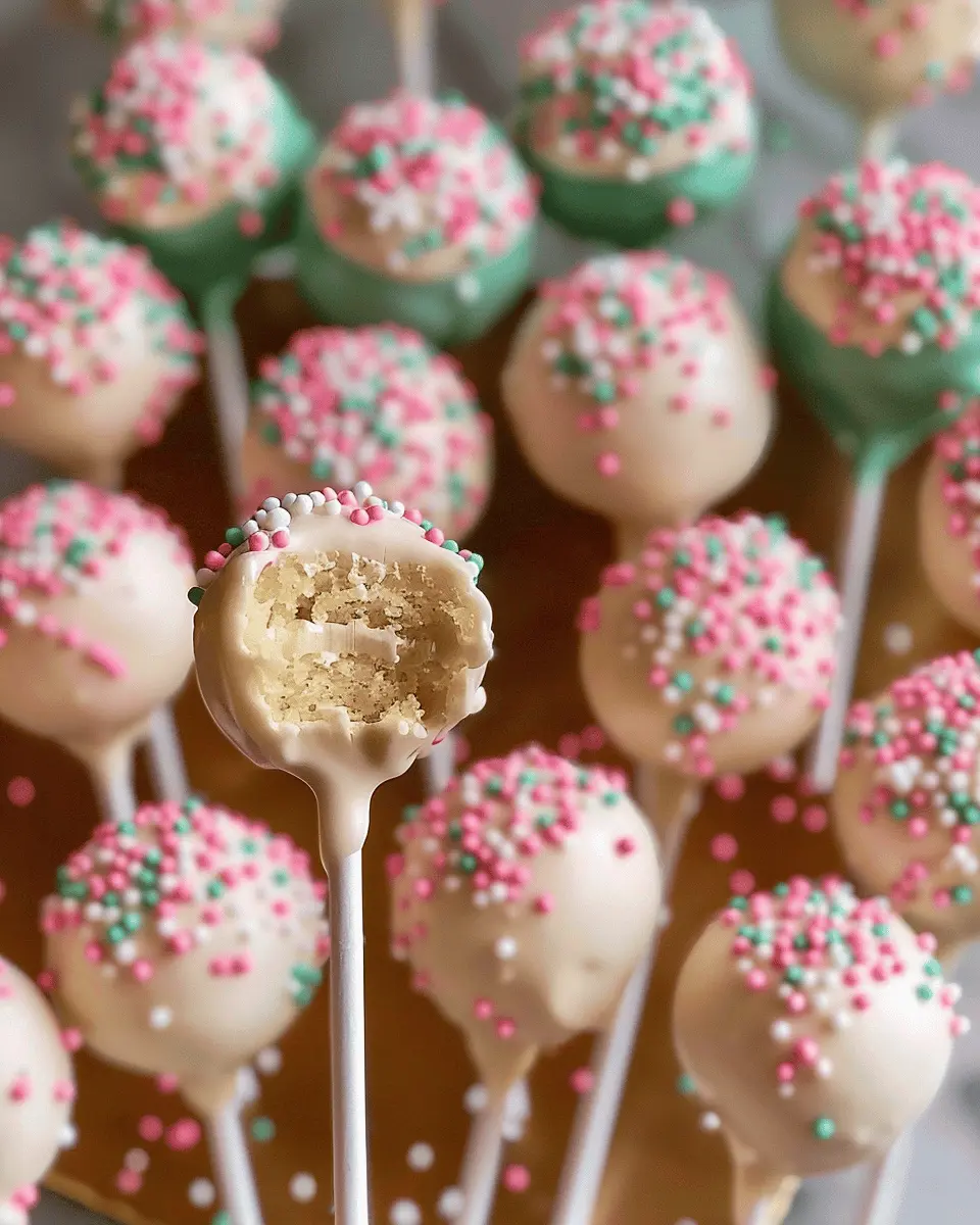 Starbucks Copycat Birthday Cake Pops