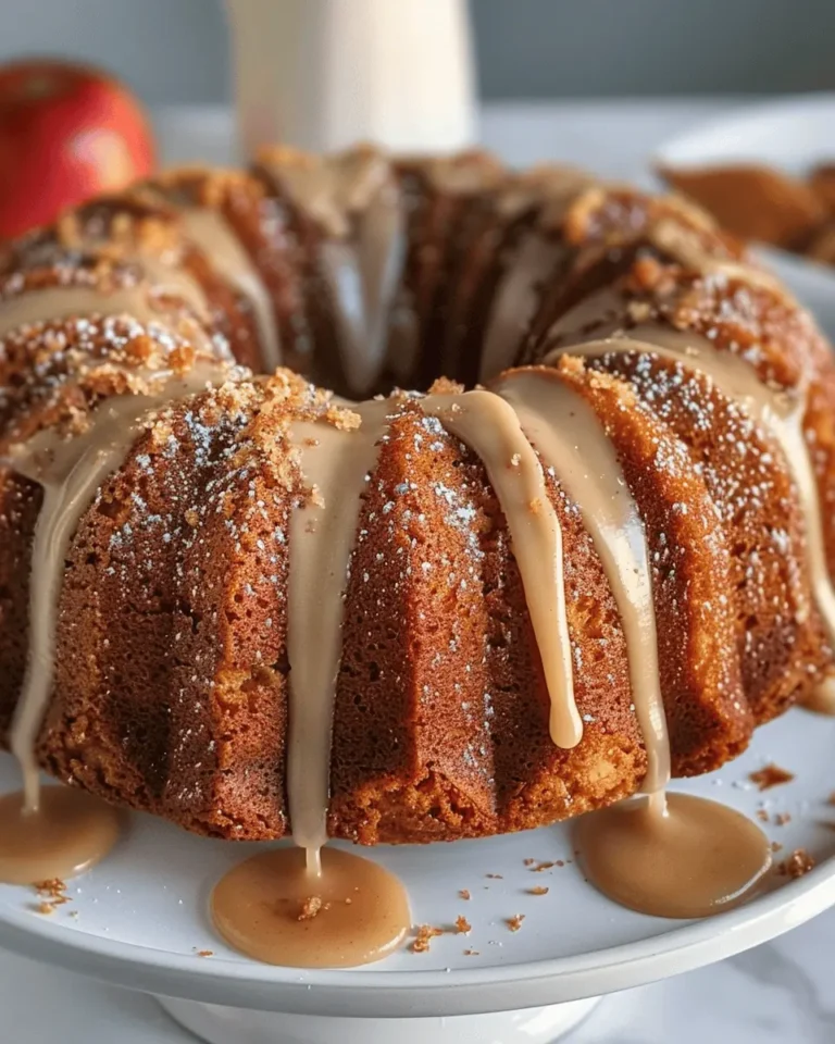 Apple Cider Bundt Cake
